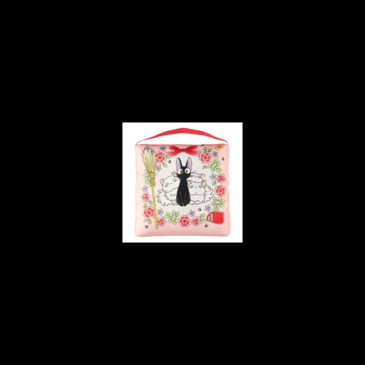 Maison Ghibli Coussin Jiji & Lily 30 x 30 cm - Kiki la petite sorcière