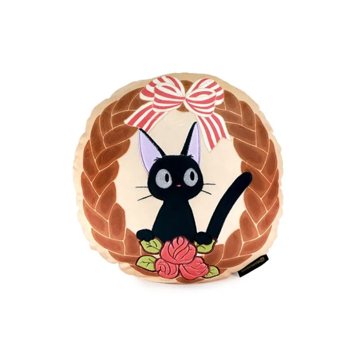 Maison Ghibli Coussin Jiji Couronne de pain - Kiki la petite sorcière