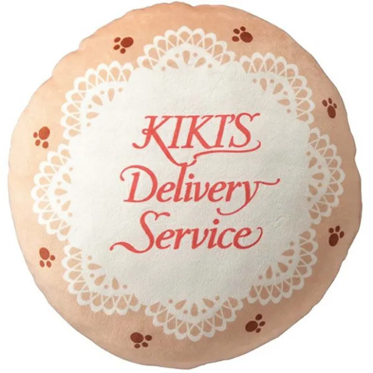 Maison Ghibli Coussin Jiji Couronne de pain - Kiki la petite sorcière