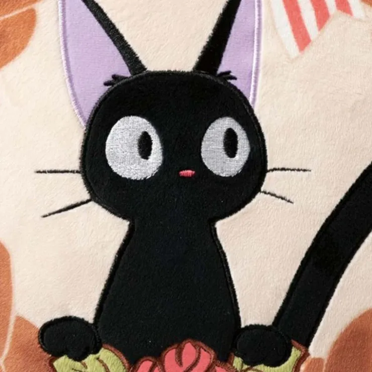 Maison Ghibli Coussin Jiji Couronne de pain - Kiki la petite sorcière