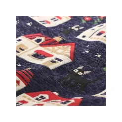 Maison Ghibli Coussin Jiji Maisons 45x45cm - Kiki la petite sorcière
