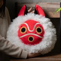 Maison Ghibli Coussin Nakayoshi Masque de San - Princesse Mononoké