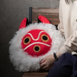 Maison Ghibli Coussin Nakayoshi Masque de San - Princesse Mononoké