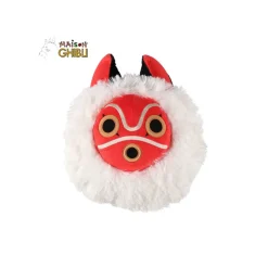 Maison Ghibli Coussin Nakayoshi Masque de San - Princesse Mononoké