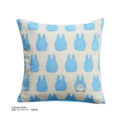 Maison Ghibli Coussin Silhouette Totoro Bleu - Mon Voisin Totoro
