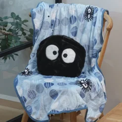 Maison Ghibli Couverture coussin Noiraude - Mon Voisin Totoro