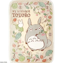 Maison Ghibli Couverture Églantiers et noisettes 100x140 cm - Mon Voisin Totoro