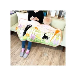 Maison Ghibli Couverture Jiji & Lily palissade 80x150 cm - Mon Voisin Totoro