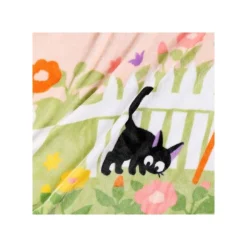 Maison Ghibli Couverture Jiji & Lily palissade 80x150 cm - Mon Voisin Totoro