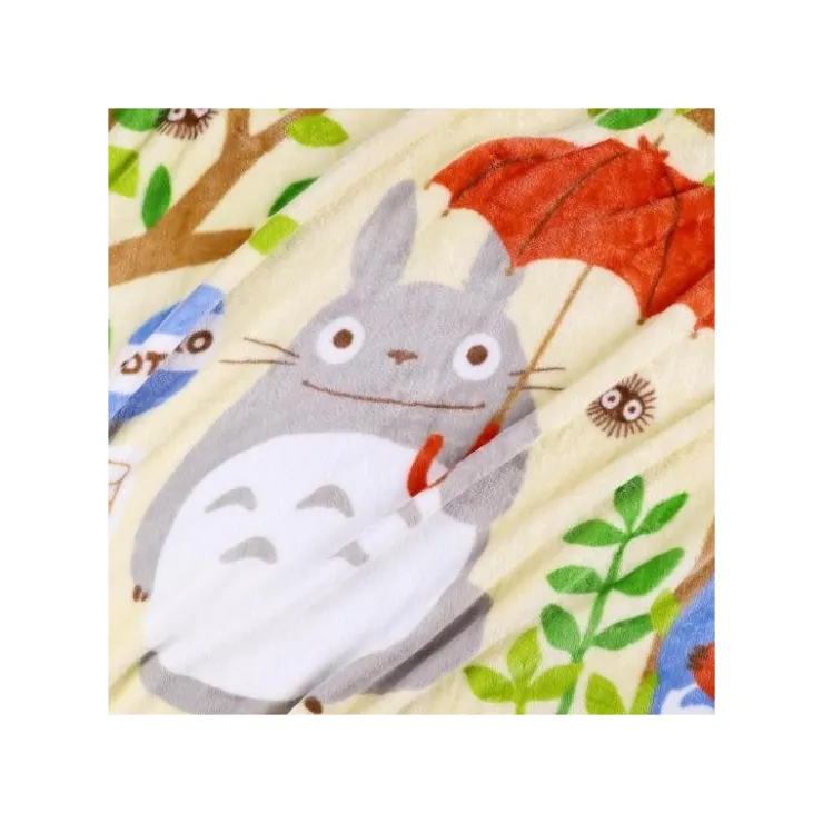 Maison Ghibli Couverture Totoro Arrêt de bus 80x150 cm - Mon Voisin Totoro