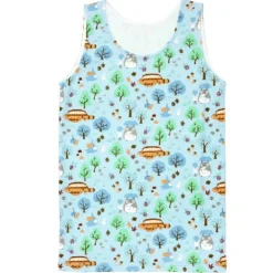 Maison Ghibli Débardeur À Motif Totoro Bleu Clair (Femme) - Mon Voisin Totoro
