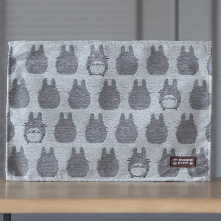 Maison Ghibli Dessous de table Silhouette Totoro Gris - Mon Voisin Totoro