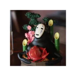 Maison Ghibli Diorama No Face Bassine d’or et bambous - Le Voyage de Chihiro