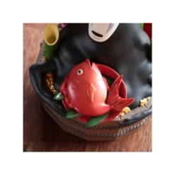 Maison Ghibli Diorama No Face Bassine d’or et bambous - Le Voyage de Chihiro
