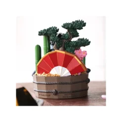 Maison Ghibli Diorama No Face Bassine d’or et bambous - Le Voyage de Chihiro