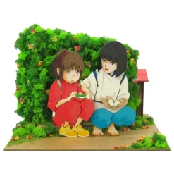 Maison Ghibli Diorama papier Chihiro & Haku - Le Voyage de Chihiro