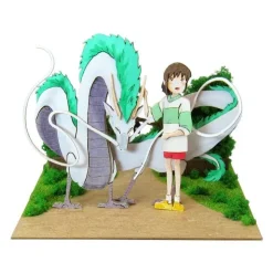 Maison Ghibli Diorama papier Haku dragon & Chihiro - Le Voyage de Chihiro