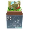 Maison Ghibli Diorama papier Sheeta & Pazu avec Robot Soldat - Le Château dans le c