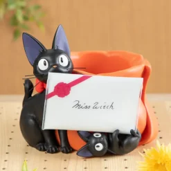 Maison Ghibli Diorama Planter Jiji et sacoche - Kiki la petite sorcière