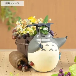 Maison Ghibli Diorama Planter Tonneau de tous les Totoro - Mon Voisin Totoro