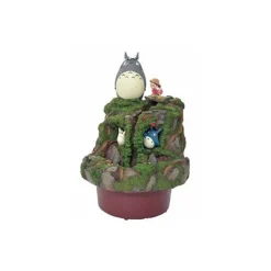Maison Ghibli Diorama Totoro & Mei Jouent Dans La Rivière - Mon Voisin Totoro