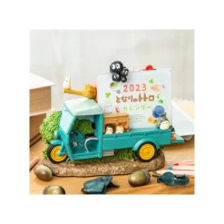 Maison Ghibli Diorama Triporteur Totoro et calendrier - Mon Voisin Totoro