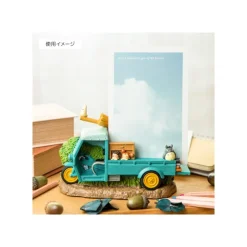 Maison Ghibli Diorama Triporteur Totoro et calendrier - Mon Voisin Totoro