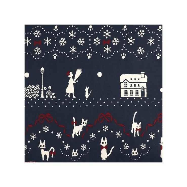 Maison Ghibli Etole Avec Boutons Kiki La Ville Sous La Neige - Kiki la petite sorci