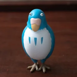 Maison Ghibli Figurine Bobble head Perruche Bleue - Le Garçon et le Héron