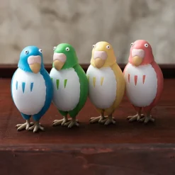 Maison Ghibli Figurine Bobble head Perruche Verte - Le Garçon et le Héron