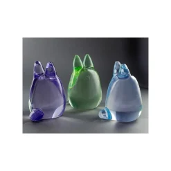 Maison Ghibli Figurine Cristal Arc En Ciel Totoro Blanc - Mon Voisin Totoro
