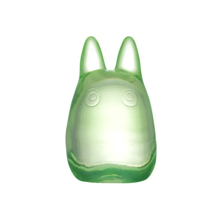 Maison Ghibli Figurine Cristal Vert Totoro Blanc - Mon Voisin Totoro
