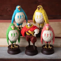 Maison Ghibli Figurine Perruche Verte - Le Garçon et le Héron