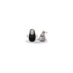 Maison Ghibli Figurines Culbuto No Face & Boh Mouse - Le Voyage de Chihiro