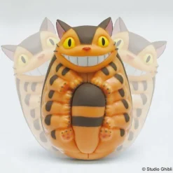 Maison Ghibli Figurines Culbuto Totoro Blanc & Chatbus - Mon Voisin Totoro