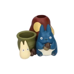 Maison Ghibli Figurines pot à crayon Totoro bleu & blanc - Mon Voisin Totoro