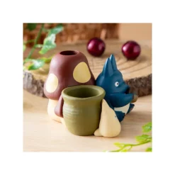 Maison Ghibli Figurines pot à crayon Totoro bleu & blanc - Mon Voisin Totoro