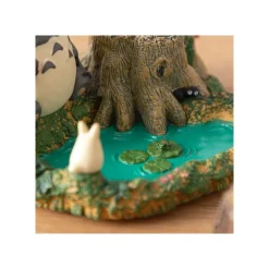 Maison Ghibli Figurines pot à crayon Totoro au bord de la marre - Mon Voisin Totoro