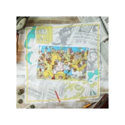 Maison Ghibli Foulard Photo souvenir 53x53cm - Porco Rosso