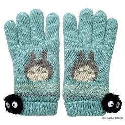 Maison Ghibli Gants Totoro Hiver Bleu – Mon Voisin Totoro