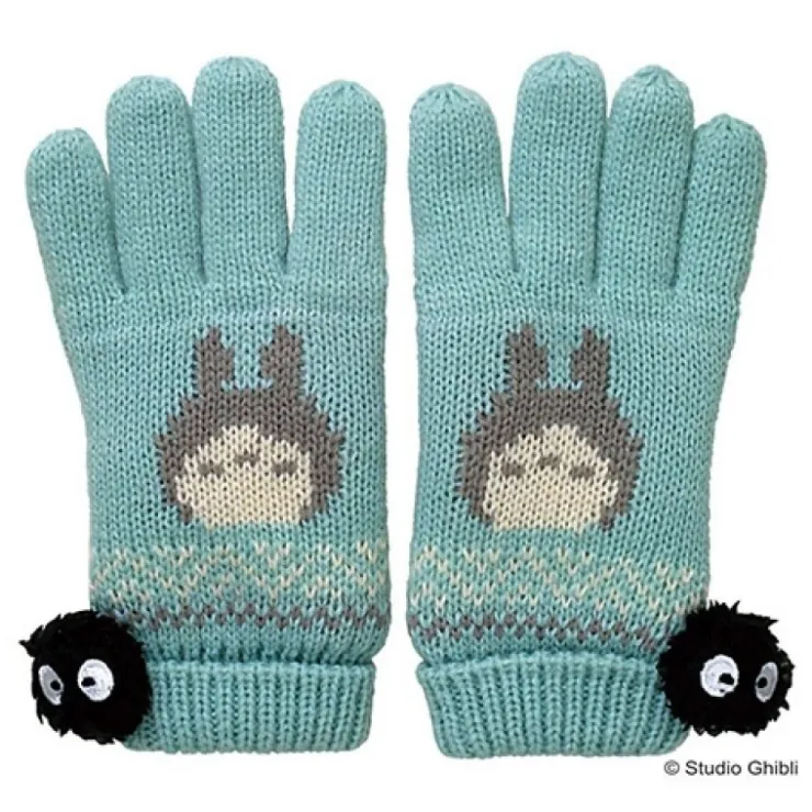 Maison Ghibli Gants Totoro Hiver Bleu – Mon Voisin Totoro