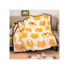 Maison Ghibli Grande couverture Silhouette Chatbus 200x140 cm - Mon Voisin Totoro