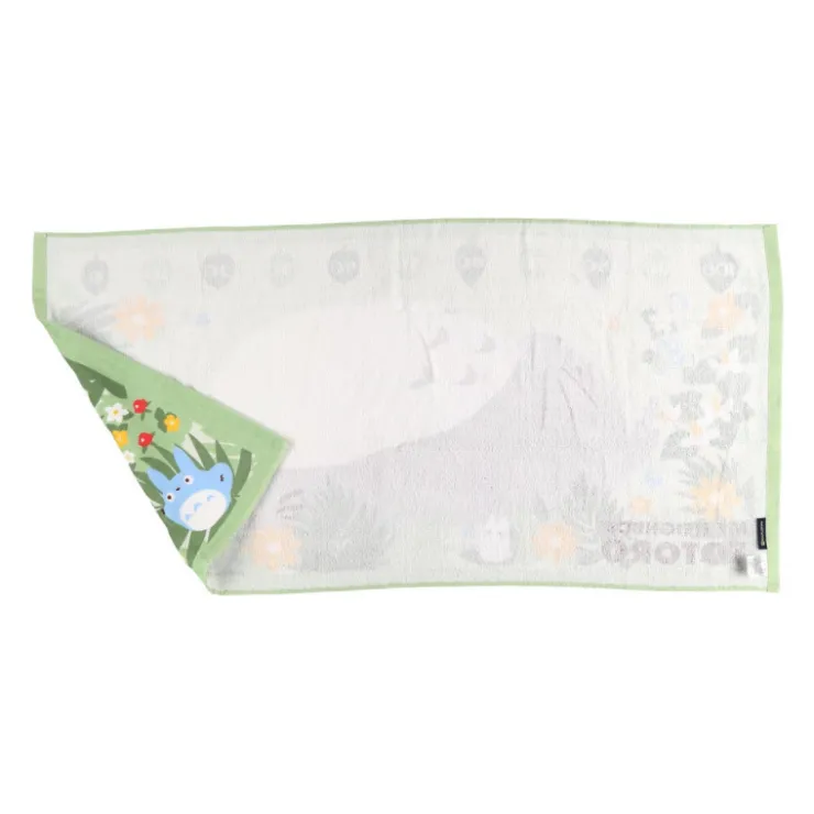Maison Ghibli Grande Serviette Toise Totoro se repose 60x120 cm - Mon Voisin Totoro