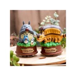 Maison Ghibli Grande Statue Musicale Chatbus - Mon Voisin Totoro