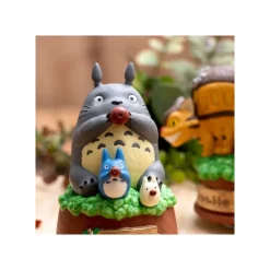 Maison Ghibli Grande Statue Musicale Totoro joue de l’ocarina - Mon Voisin Totoro