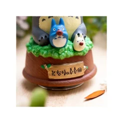Maison Ghibli Grande Statue Musicale Totoro joue de l’ocarina - Mon Voisin Totoro