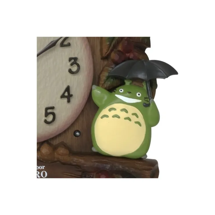 Maison Ghibli Horloge à balancier Couronne de feuilles - Mon Voisin Totoro
