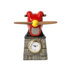 Maison Ghibli Horloge Fio Piccolo Hydravion Derniere Version - Porco Rosso
