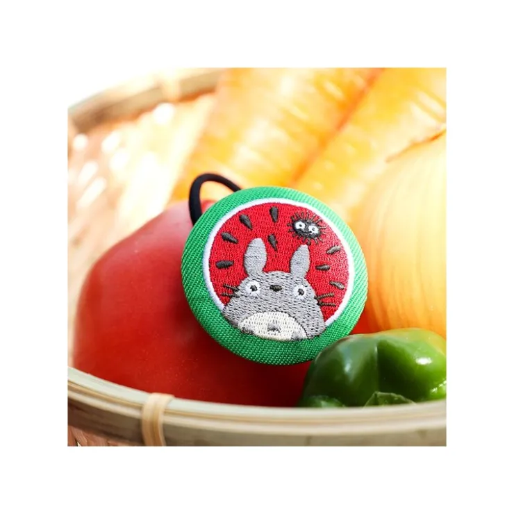 Maison Ghibli Élastique à Cheveux Brodé Pastèque - Mon Voisin Totoro