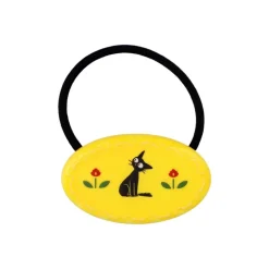 Maison Ghibli Élastique à cheveux fantaisie jaune Jiji - Kiki la petite sorcière